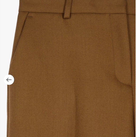 THE KOOPLES
Pressed-creases straight-leg mid-rise wool trousers- US 2 - FR 34 - Picture 7 of 8